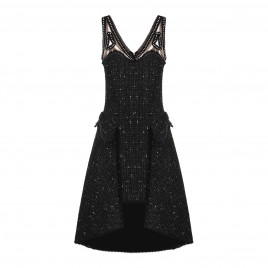 Art nouveau tweed dress