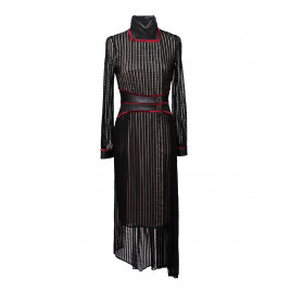 Robe à col oriental
