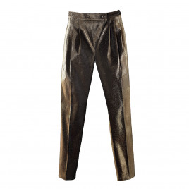 Black gold Pyramid pants 