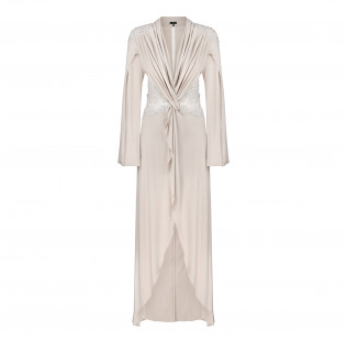 Robe longue ivoire small - 1