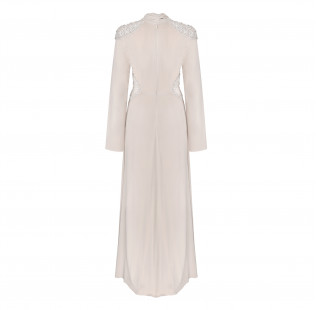 Robe longue ivoire small - 3