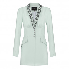 Elongated fitted jacket
