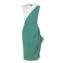 Robe fourreau verte