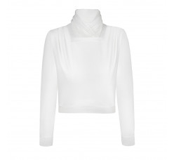 White crop top