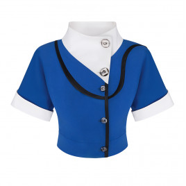 Short ultramarine jacket