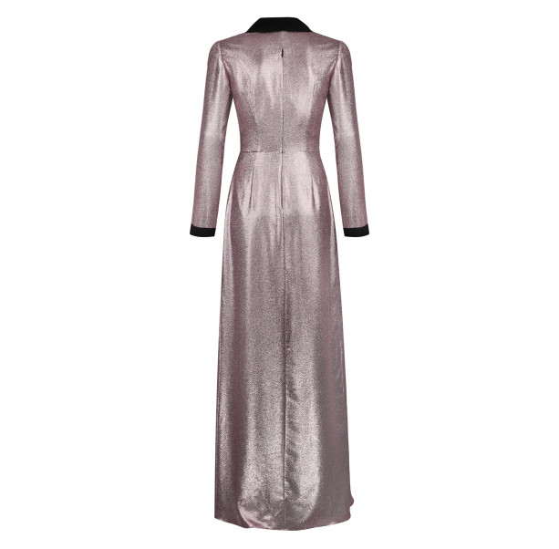 Pink gold dress - 3