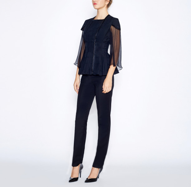 Blouse sleeves chiffon  - 4