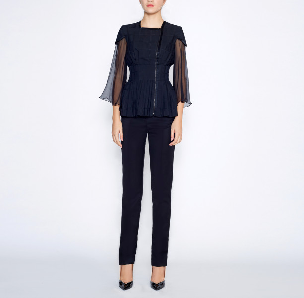 Blouse sleeves chiffon  - 5