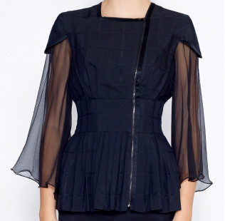 Blouse sleeves chiffon  small - 2