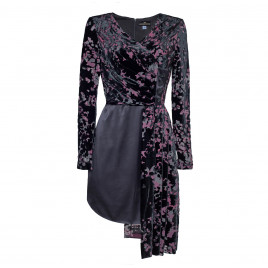 Asymmetrical black dress