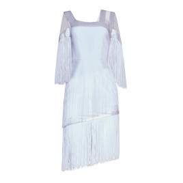 Art Nouveau fringe dress