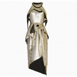 Robe "Volants à huîtres"
