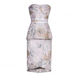 Robe corset "Jardin de printemps"
