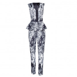 Jumpsuit with peplum