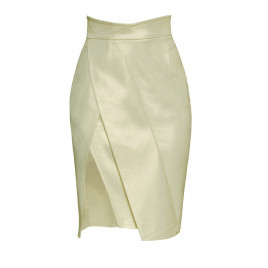 Jupe haute en coton